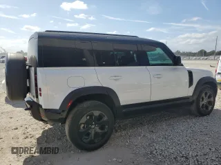 2023 Land Rover Defender X-Dynamic SE with VIN SALE27EU6P2114922, listed as a Copart auction lot 54155495 with 24,335 mi miles and Salvage Title. Bid and sale history available at DreamBid. Image 3.