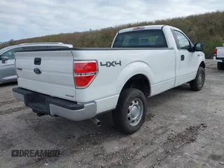2013 Ford F-150 XL with VIN 1FTMF1EM1DKF11213, listed as a IAAI auction lot 40984100 with 117,793 mi miles and . Bid and sale history available at carsss.com. Image 4.