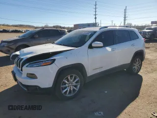 2014 Jeep Cherokee Limited with VIN 1C4PJMDS0EW140309, listed as a Copart auction lot 88944985 with 116,058 mi miles and Salvage Title. Bid and sale history available at carsss.com. Image 1.