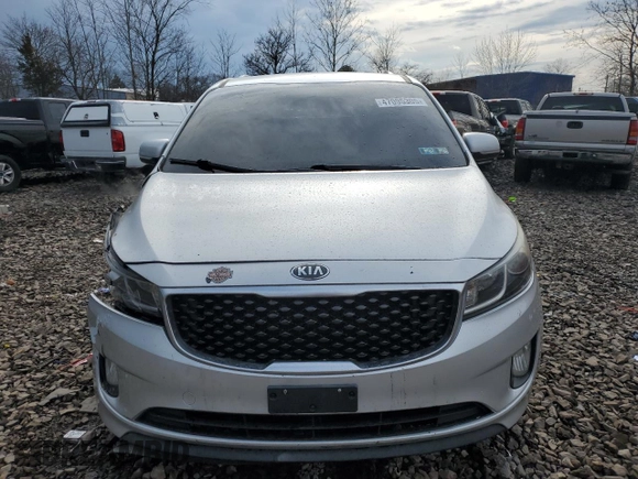 2015 Kia Sedona EX with VIN KNDMC5C18F6055487, listed as a Copart auction lot 47095305 with 221,310 mi miles and Salvage Title. Bid and sale history available at carsss.com. Image 5.