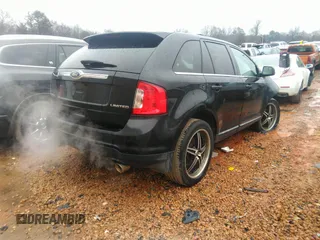 2011 Ford Edge Limited with VIN 2FMDK3KC7BBA14849, listed as a IAAI auction lot 41248315 with 163,495 mi miles. Bid and sale history available at carsss.com. Image 4.