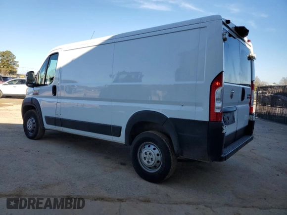 2020 Ram ProMaster Cargo with VIN 3C6TRVAG4LE138882, listed as a Copart auction lot 47901255 with 141,622 mi miles and Clean Title. Bid and sale history available at DreamBid. Image 2.