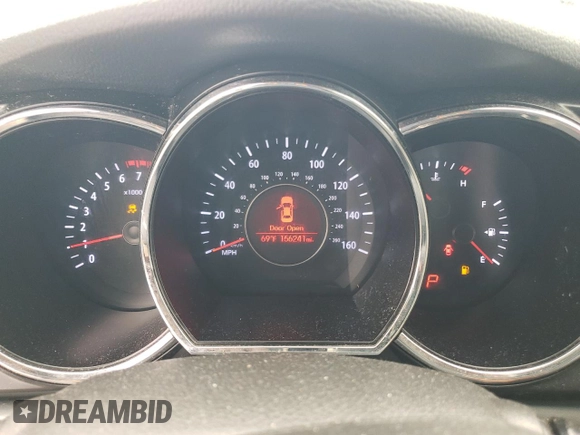 2013 Kia Optima LX z VIN KNAGM4A76D5349580, wystawiony jako Copart lot #43400545 z przebiegiem 156 241 mil mil oraz Szkoda całkowita • Salvage title. Historia ofert i sprzedaży dostępna na DreamBid. Obrazek 9.
