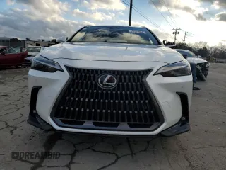 2025 Lexus NX with VIN JTJGGCEZ4S2019366, listed as a Copart auction lot 83571894 with 2,336 mi miles and Salvage Title. Bid and sale history available at carsss.com. Image 5.