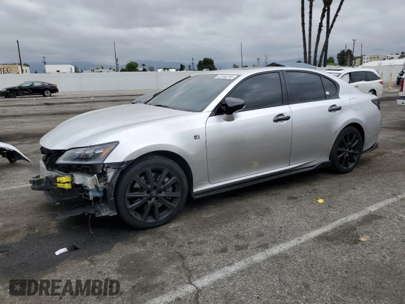 2013 Lexus GS with VIN JTHBE1BL4D5000758, listed as a Copart auction lot 53100215 with 105,444 mi miles and Salvage Title. Bid and sale history available at carsss.com. Image 1.