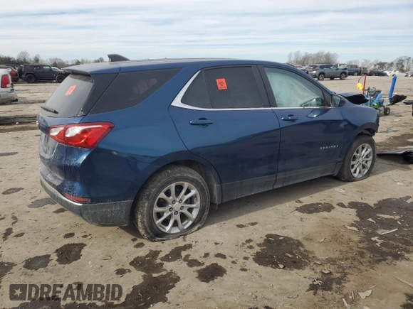 2021 Chevrolet Equinox LT z VIN 2GNAXUEV0M6128237, wystawiony jako Copart lot #42241435 z przebiegiem Nie podano mil oraz Szkoda całkowita • Salvage title. Historia ofert i sprzedaży dostępna na DreamBid. Obrazek 3.