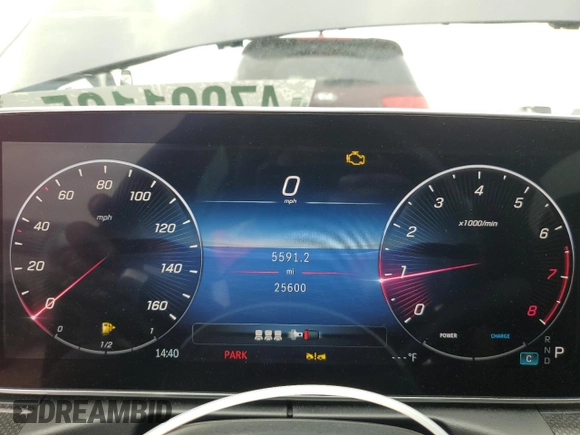 2023 Mercedes-Benz C 300 with VIN W1KAF4HBXPR108122, listed as a Copart auction lot 47091105 with 5,591 mi miles and Salvage Title. Bid and sale history available at DreamBid. Image 9.