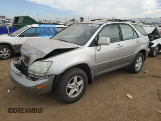2001 Lexus RX 300 with VIN JTJHF10U110211636, listed as a Copart auction lot 72591034 with 178,985 mi miles and Salvage Title. Bid and sale history available at carsss.com. Image 1.