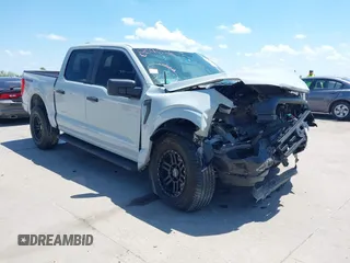 2023 Ford F-150 XL with VIN 1FTFW1E84PFA48461, listed as a IAAI auction lot 42096361 with 52,354 mi miles and . Bid and sale history available at DreamBid. Image 1.