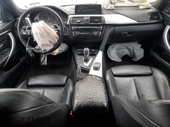 2016 BMW 4 Series 428i xDrive with VIN WBA4C9C58GG136718, listed as a Copart auction lot 55225815 with 169,356 mi miles and Salvage title. Bid and sale history available at DreamBid. Image 8.
