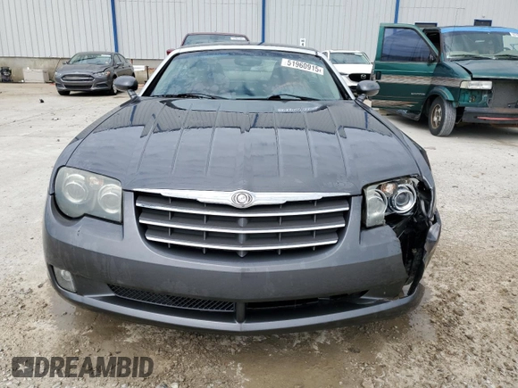 2005 Chrysler Crossfire Limited z VIN 1C3AN69L95X029893, wystawiony jako Copart lot #51960915 z przebiegiem 93 736 mil mil oraz Nie do naprawy. Historia ofert i sprzedaży dostępna na DreamBid. Obrazek 5.
