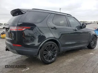 2017 Land Rover Discovery HSE Luxury with VIN SALRHBBV6HA025441, listed as a Copart auction lot 52100395 with 91,179 mi miles and Salvage Title. Bid and sale history available at carsss.com. Image 3.
