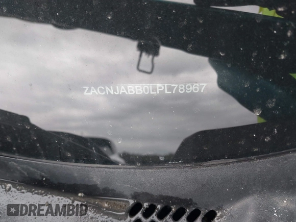 2020 Jeep Renegade Altitude with VIN ZACNJABB0LPL78967, listed as a IAAI auction lot 41423967 with 67,090 mi miles and . Bid and sale history available at DreamBid. Image 9.