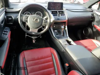 2020 Lexus NX with VIN JTJSARDZ5L2231100, listed as a Copart auction lot 43446915 with 39,686 mi miles and Salvage Title. Bid and sale history available at carsss.com. Image 8.