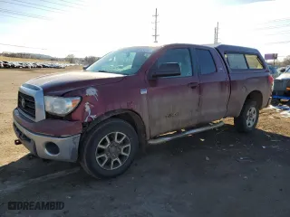 2007 Toyota Tundra SR5 with VIN 5TBBT54187S453492, listed as a Copart auction lot 45348445 with 244,060 mi miles and Salvage Title. Bid and sale history available at carsss.com. Image 1.
