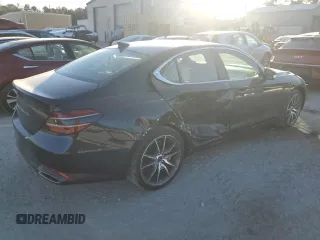 2025 Genesis G70 2.5T with VIN KMTG34SC3SU154185, listed as a Copart auction lot 86526414 with 611 mi miles and Clean Title. Bid and sale history available at DreamBid. Image 3.