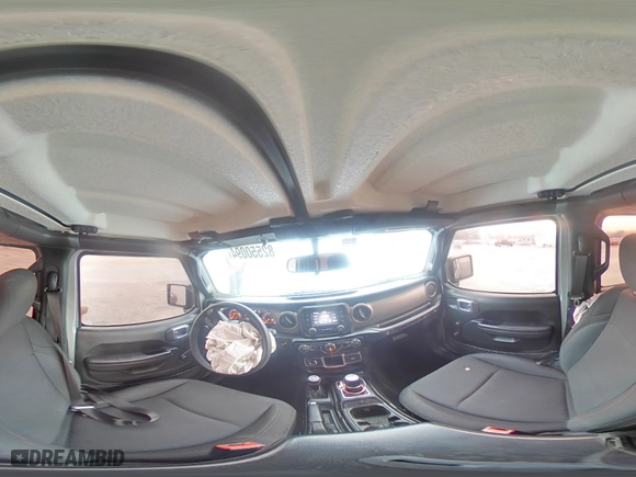 2018 Jeep Wrangler Unlimited Sport S with VIN 1C4HJXDN8JW223058, listed as a Copart auction lot 82550094 with 86,446 mi miles and Salvage Title. Bid and sale history available at carsss.com. Image 13.