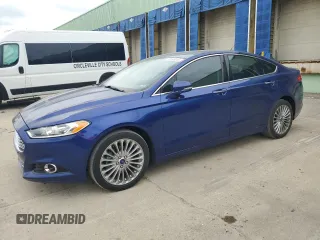 2016 Ford Fusion Titanium with VIN 3FA6P0D90GR232029, listed as a Copart auction lot 57096045 with 90,694 mi miles and Salvage title. Bid and sale history available at DreamBid. Image 1.