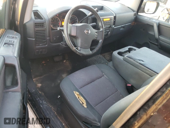 2008 Nissan Titan SE with VIN 1N6BA06A68N354722, listed as a Copart auction lot 86908464 with 84,564 mi miles and Salvage Title. Bid and sale history available at carsss.com. Image 8.
