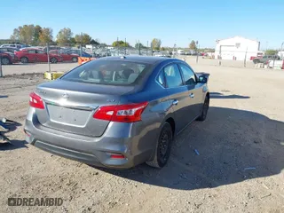 2017 Nissan Sentra SV with VIN 3N1AB7AP8HL714642, listed as a IAAI auction lot 40630182 with 70,681 mi miles. Bid and sale history available at carsss.com. Image 4.