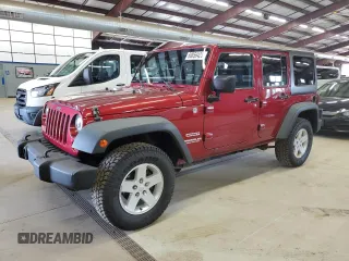 2013 Jeep Wrangler Unlimited Freedom z VIN 1C4BJWDG4DL583175, wystawiony jako Copart lot #60859425 z przebiegiem 166 298 mil mil oraz Czysty tytuł • Clean title. Historia ofert i sprzedaży dostępna na DreamBid. Obrazek 1.