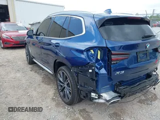 2024 BMW X3 sDrive30i z VIN 5UX43DP00R9U75600, wystawiony jako IAAI lot #42072731 z przebiegiem Nie podano mil oraz . Historia ofert i sprzedaży dostępna na DreamBid. Obrazek 3.