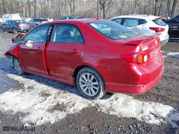 2010 Toyota Corolla with VIN 1NXBU4EE7AZ373180, listed as a IAAI auction lot 41619790 with 129,193 mi miles. Bid and sale history available at carsss.com. Image 3.