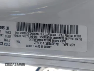 2015 Ram ProMaster City Cargo Tradesman z VIN ZFBERFAT2F6A01878, wystawiony jako IAAI lot #42677103 z przebiegiem 86 137 mil mil oraz . Historia ofert i sprzedaży dostępna na DreamBid. Obrazek 9.