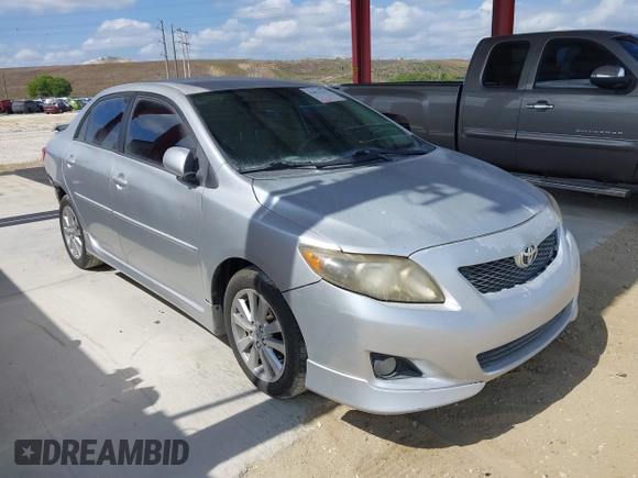 2010 Toyota Corolla with VIN 2T1BU4EE3AC516238, listed as a IAAI auction lot 42013212 with 103,257 mi miles. Bid and sale history available at carsss.com. Image 1.