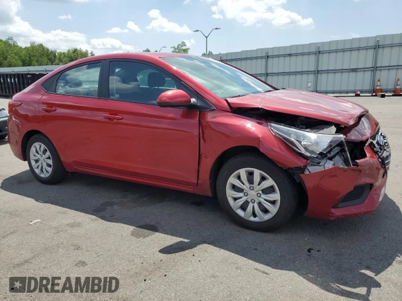 2021 Hyundai Accent SE with VIN 3KPC24A66ME143954, listed as a Copart auction lot 61819343 with 41,535 mi miles. Bid and sale history available at carsss.com. Image 4.