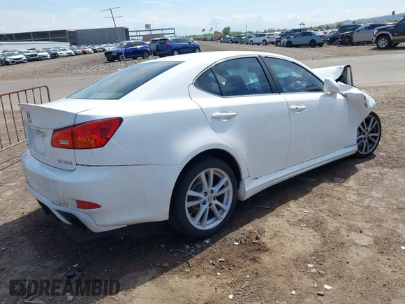2006 Lexus IS 350 z VIN JTHBE262865005570, wystawiony jako IAAI lot #41966216 z przebiegiem Nie podano mil oraz . Historia ofert i sprzedaży dostępna na DreamBid. Obrazek 4.