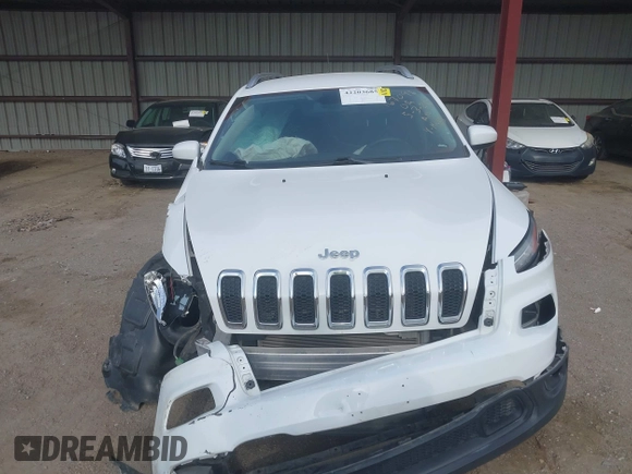 2017 Jeep Cherokee Latitude with VIN 1C4PJMCS3HD235562, listed as a IAAI auction lot 42203685 with 61,055 mi miles and . Bid and sale history available at DreamBid. Image 12.