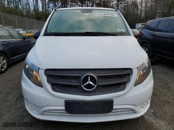 2016 Mercedes-Benz Metris Passenger Van with VIN WD4PG2EE4G3119761, listed as a Copart auction lot 84167404 with NaN miles and Salvage Title. Bid and sale history available at carsss.com. Image 5.