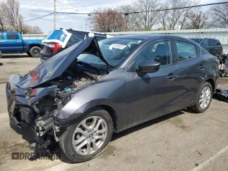2018 Toyota Yaris with VIN 3MYDLBYV1JY318108, listed as a Copart auction lot 51038825 with 75,816 mi miles and Salvage Title. Bid and sale history available at DreamBid. Image 1.