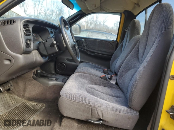 1999 Dodge Dakota with VIN 1B7GG26X4XS136110, listed as a Copart auction lot 46273105 with Not Provided miles and Salvage Title. Bid and sale history available at carsss.com. Image 7.