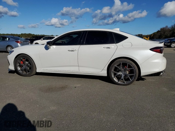 2022 Acura TLX Type S w/Performance Tire with VIN 19UUB7F91NA002465, listed as a Copart auction lot 68217054 with 18,968 mi miles and Salvage Title. Bid and sale history available at carsss.com. Image 2.