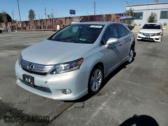 2010 Lexus HS 250h with VIN JTHBB1BA4A2002224, listed as a Copart auction lot 41890165 with 171,862 mi miles and Salvage Title. Bid and sale history available at DreamBid. Image 10.