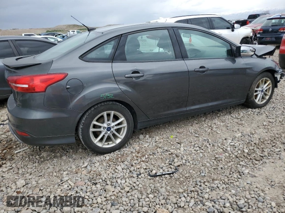 2017 Ford Focus SE with VIN 1FADP3F29HL304340, listed as a Copart auction lot 51268205 with 117,076 mi miles and Salvage Title. Bid and sale history available at carsss.com. Image 3.