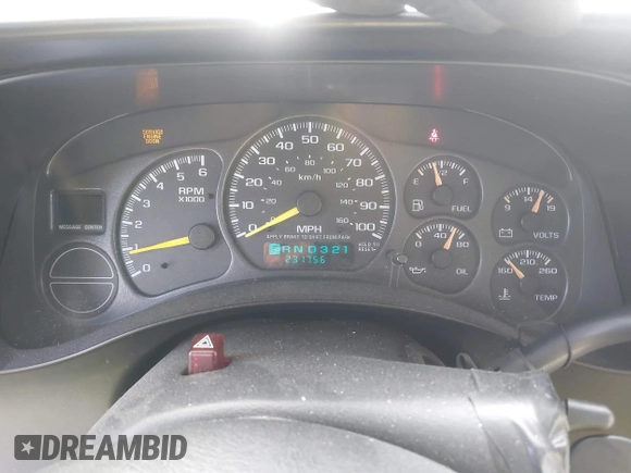 2001 Chevrolet Tahoe LT with VIN 1GNEK13T31J218674, listed as a IAAI auction lot 41529355 with 231,756 mi miles. Bid and sale history available at carsss.com. Image 7.