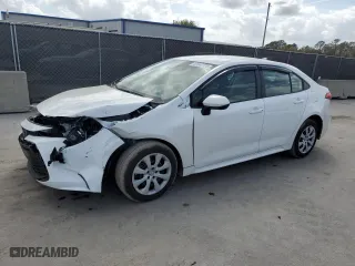 2024 Toyota Corolla LE with VIN 5YFB4MDEXRP208609, listed as a Copart auction lot 47247775 with 10,124 mi miles and Salvage Title. Bid and sale history available at carsss.com. Image 1.