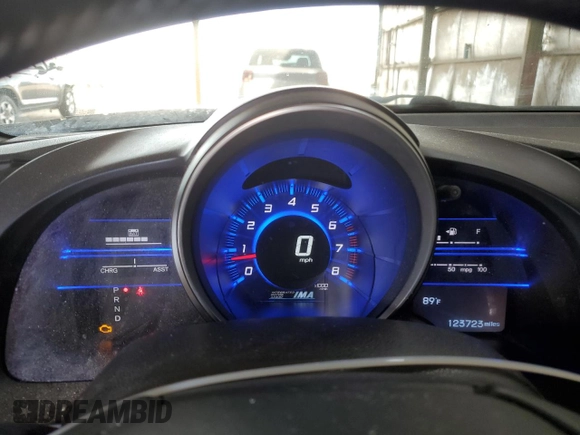 2012 Honda CR-Z EX with VIN JHMZF1D60CS003403, listed as a Copart auction lot 50653495 with 123,723 mi miles and Clean Title. Bid and sale history available at carsss.com. Image 9.