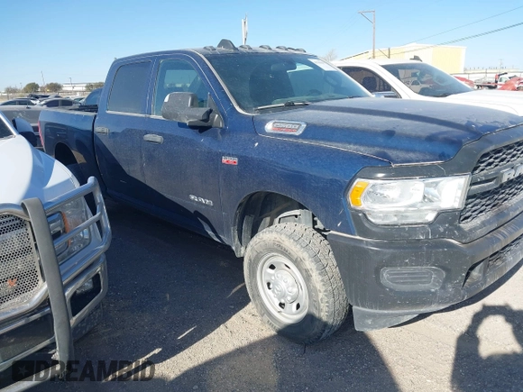 2022 Ram 2500 Tradesman with VIN 3C6UR5CJ9NG370754, listed as a IAAI auction lot 41781190 with 65,385 mi miles. Bid and sale history available at carsss.com. Image 1.