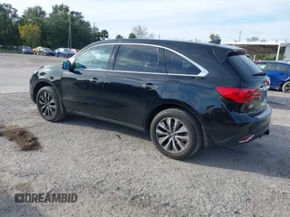 2014 Acura MDX Tech Pkg with VIN 5FRYD3H44EB020470, listed as a IAAI auction lot 40804069 with 112,995 mi miles. Bid and sale history available at carsss.com. Image 3.