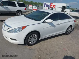 2011 Hyundai Sonata GLS with VIN 5NPEB4AC3BH225275, listed as a IAAI auction lot 42084461 with 267,224 mi miles. Bid and sale history available at carsss.com. Image 2.