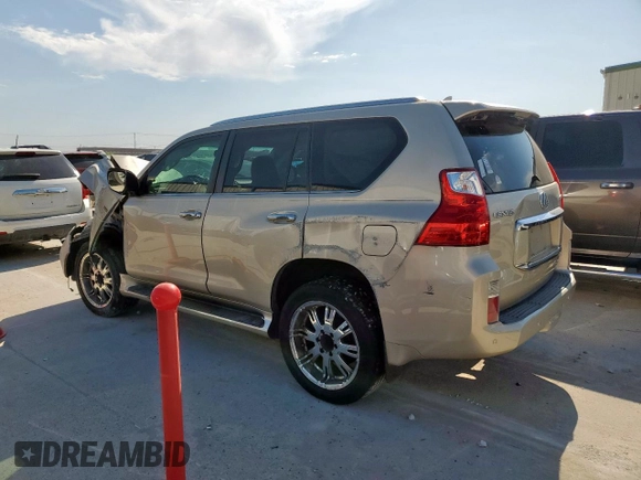 2010 Lexus GX 460 with VIN JTJBM7FX1A5004747, listed as a Copart auction lot 53311715 with Not Provided miles and Salvage Title. Bid and sale history available at DreamBid. Image 2.