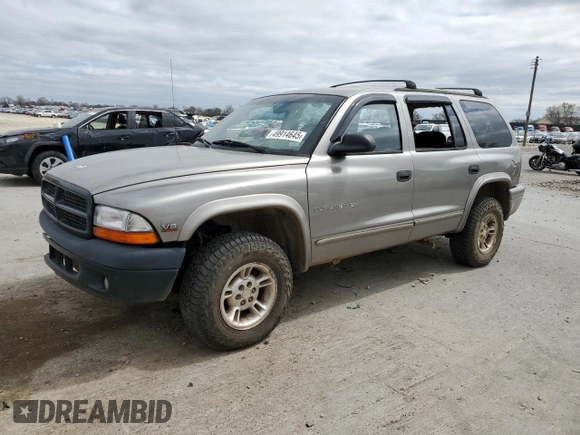1999 Dodge Durango z VIN 1B4HS28ZXXF585086, wystawiony jako Copart lot #49914645 z przebiegiem 261 913 mil mil oraz Szkoda całkowita • Salvage title. Historia ofert i sprzedaży dostępna na DreamBid. Obrazek 1.
