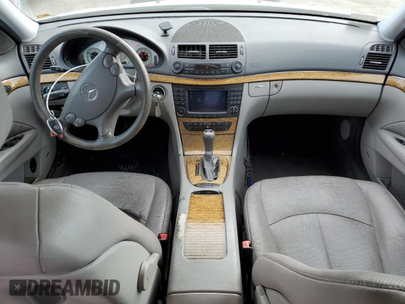 2007 Mercedes-Benz E 550 with VIN WDBUF72X87B020870, listed as a Copart auction lot 78302684 with 222,043 mi miles and Clean Title. Bid and sale history available at DreamBid. Image 8.