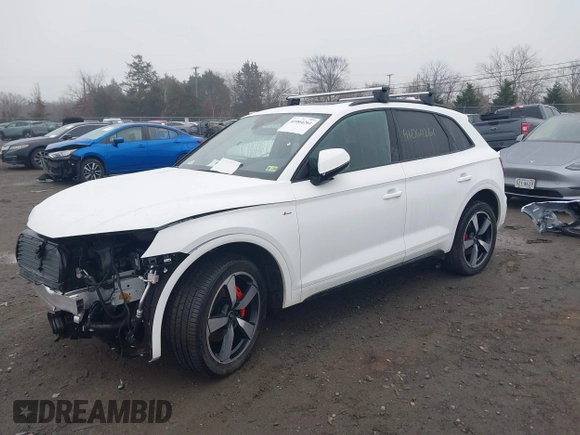 2024 Audi Q5 S line Premium Plus with VIN WA1EAAFY7R2147109, listed as a IAAI auction lot 41064261 with 4,647 mi miles. Bid and sale history available at carsss.com. Image 17.