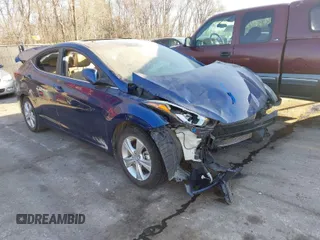 2016 Hyundai Elantra SE with VIN 5NPDH4AE4GH787933, listed as a IAAI auction lot 41725854 with 20,822 mi miles and . Bid and sale history available at DreamBid. Image 1.