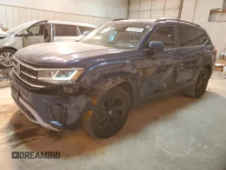 2022 Volkswagen Atlas SE with VIN 1V2WP2CA3NC514905, listed as a Copart auction lot 83910534 with 47,173 mi miles and Salvage title. Bid and sale history available at DreamBid. Image 1.